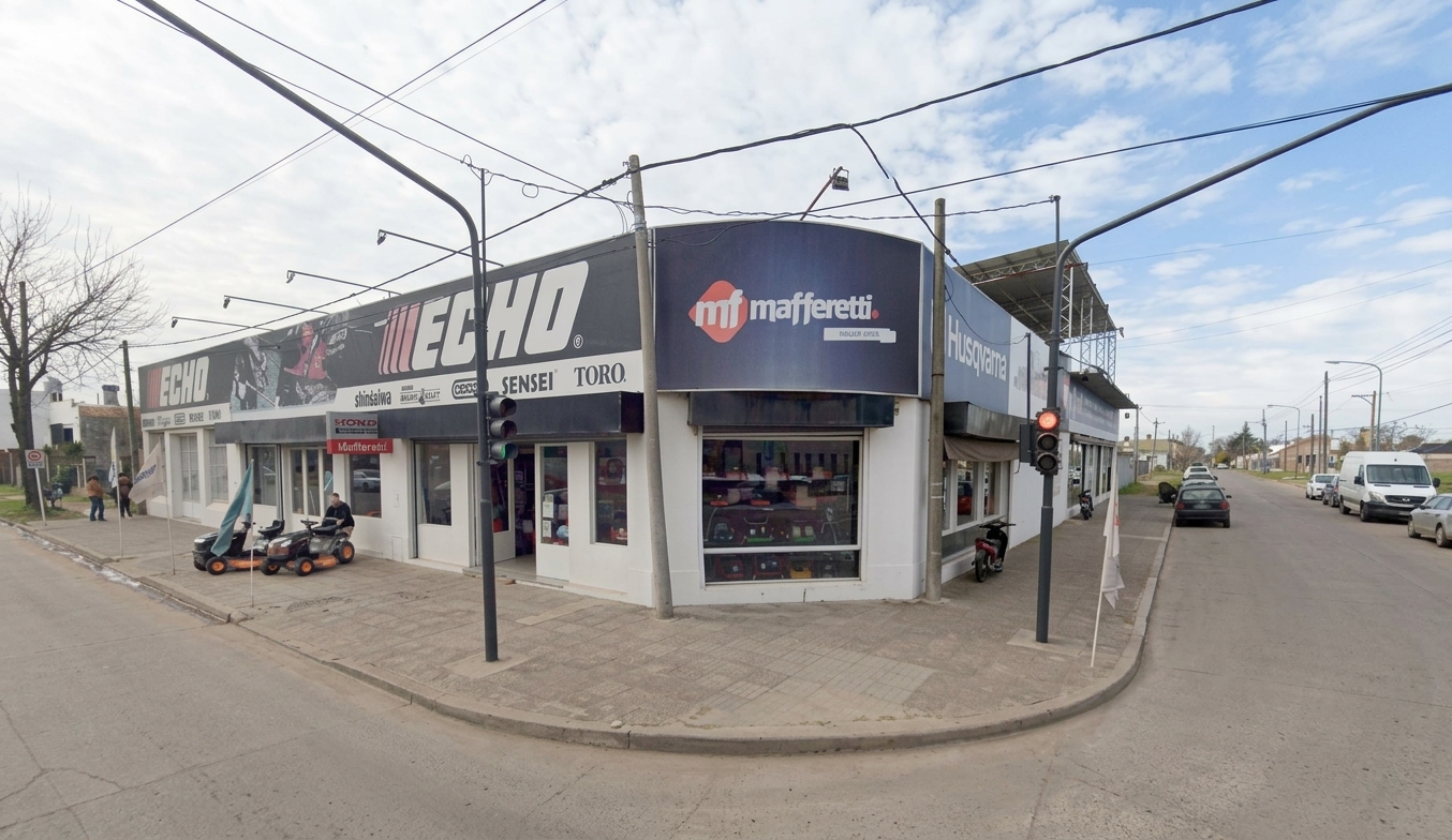 Local comercial de Mafferetti en una esquina de Junín