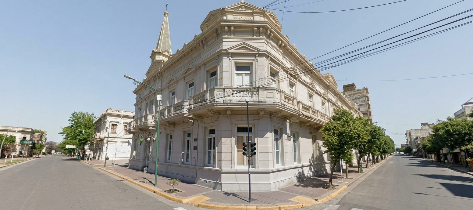 Edificio histórico de la Municipalidad de Junín
